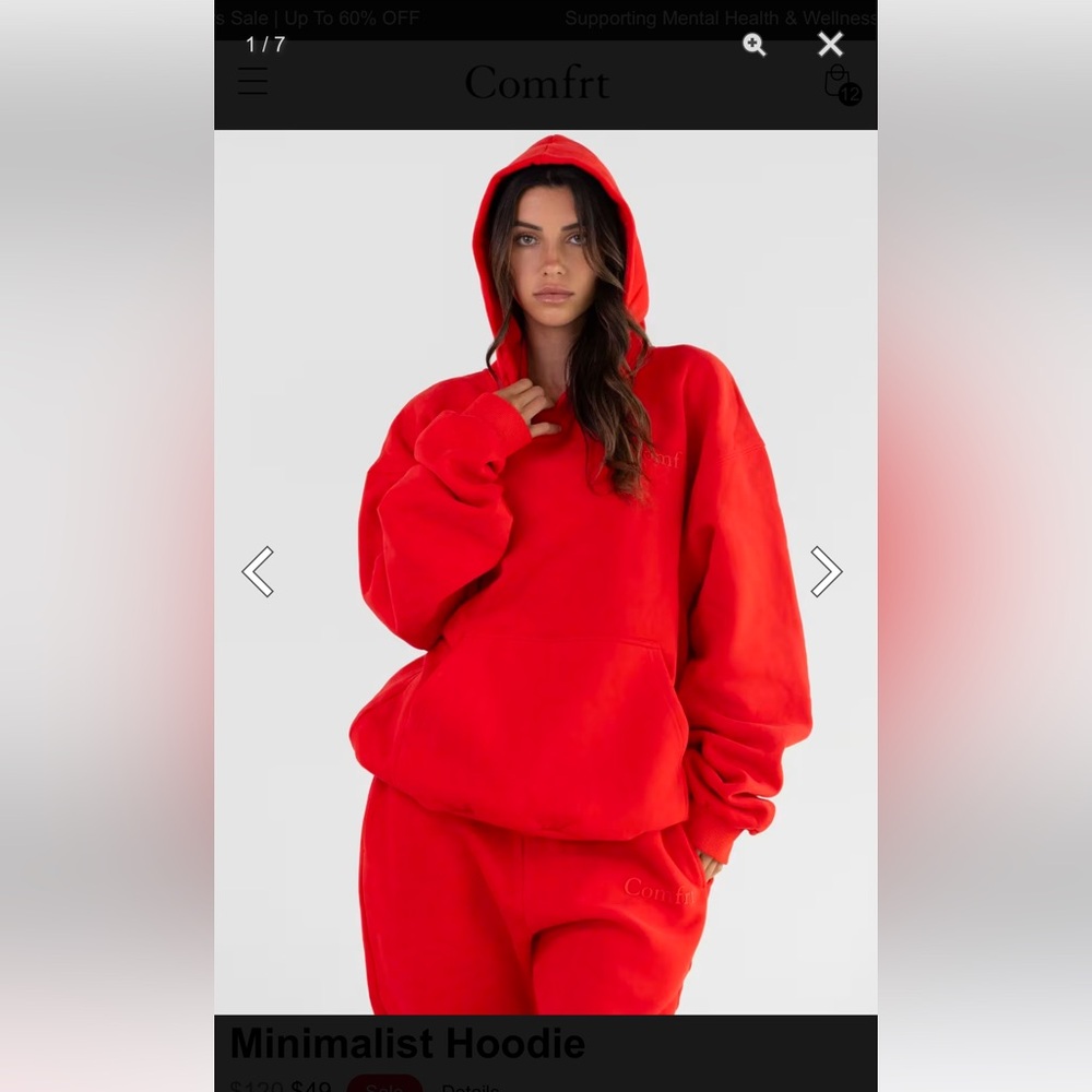 COMFRT set crimson
